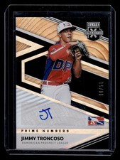 2020  Elite Extra Edition #177 Jimmy Troncoso DPL Prime Numbers B Sigs #/51