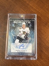 2024-25 Black Diamond Frank Nazar Rookie Auto