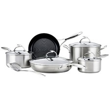 Image of Circulon S Series Cookware Set with Slotted Turner Non Stick Pans - Pack of 5