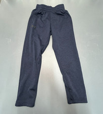 Under Armour Fleece Joggers Women  s Small Navy Blue Loose Fit Athletic Training