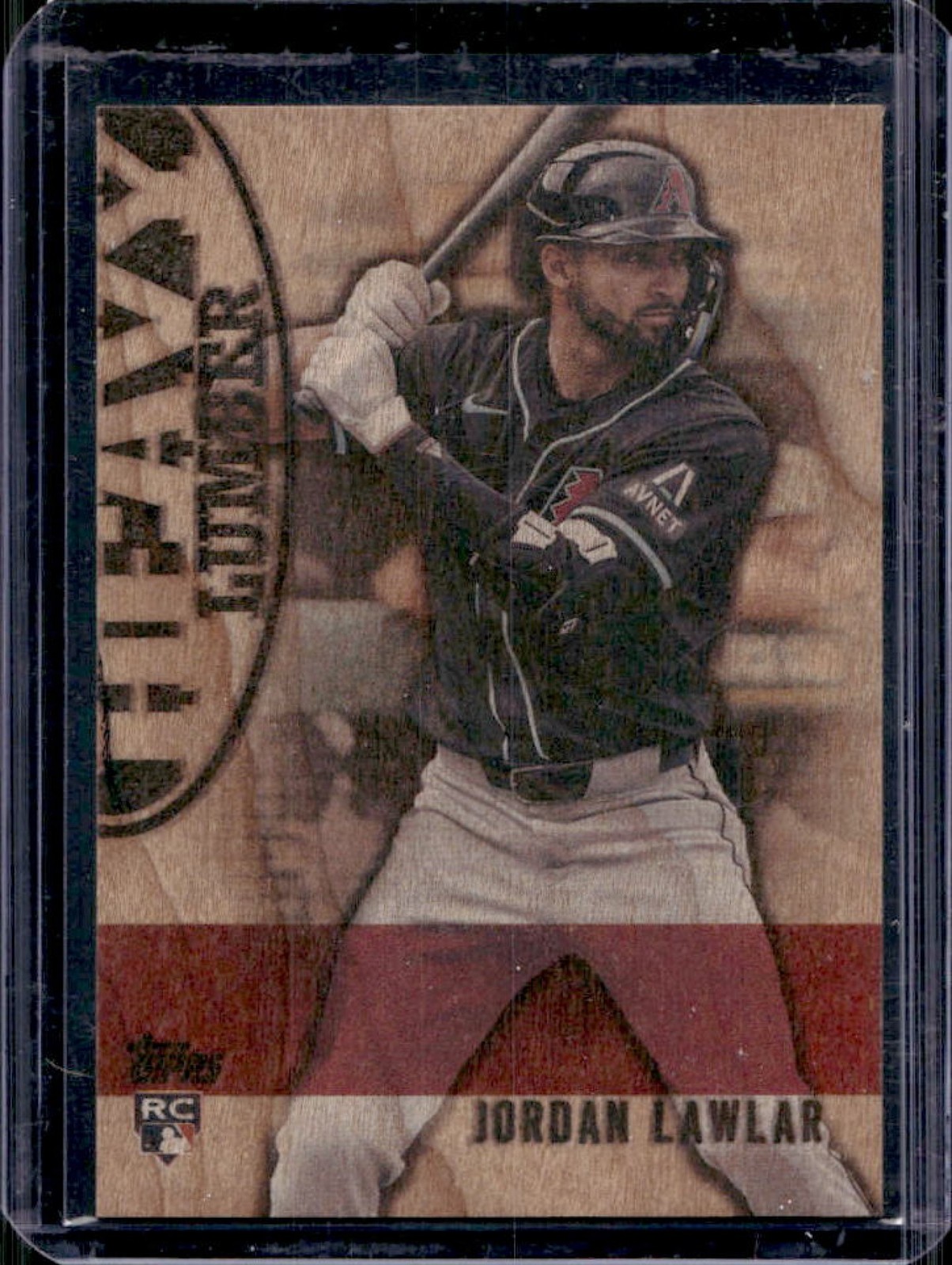 2024 Topps Update Jordan Lawlar Heavy Lumber RC Rookie #HL-41 Diamondbacks