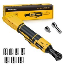 Brushless Cordless Electric Ratchet Wrench 38 For Dewalt 20v Li-ion Battery