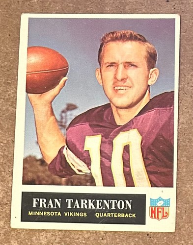 Fran Tarkenton #110 1965 Philadelphia card
