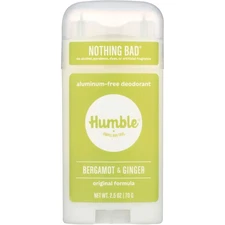 Humble Brands Deodorant Bergamot & Ginger 2.5 Oz