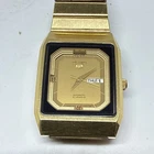 Vintage Gold Plated Seiko 5 21 Jewelled Automatic 2919-5020 - Good Working Order