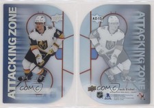 2022-23 Upper Deck Series 1 Attacking Zone Acetate Die-Cuts Jack Eichel #AZ-12
