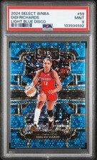 2024 Panini Select WNBA - DIDI RICHARDS #59 - Light Blue Disco /125 - PSA - /125
