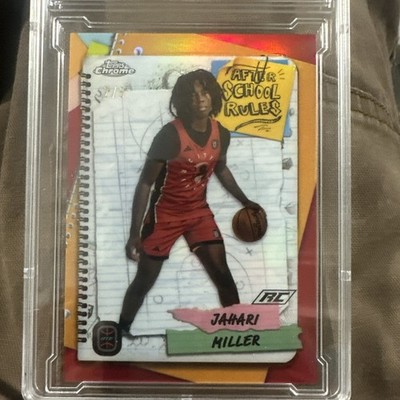 2023-24 Topps Chrome OTE- After School Rules Jahari Miller #ASR-6 /5 (RC)