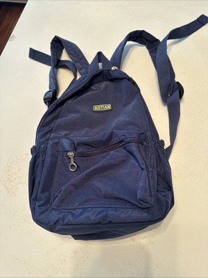 AOTIAN Mini Lightweight 11.8 Inch Backpack Durable Travel Hiking Women and Blue