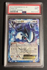PSA 9 MINT Lugia EX (Team Plasma) B&W Plasma Storm Ultra Rare Holo 2013 #108/135 on eBay