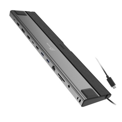 j5create JCD554 USB4  Triple 4K Display Dockingstation, Schwarz