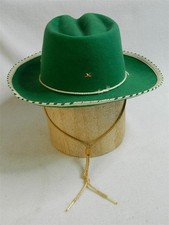 RODEO Children's Cosplay Western Cowboy Style Hat LARGE Size 100 Wool 5142