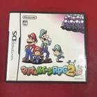 CIB Mario & Luigi RPG 2x2 Nintendo DS Video Game Multiplayer Region-Free