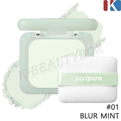 PERIPERA Filter Fit Blur Pact 8g #01 Blur Mint Face Pore Cover Powder K-Beauty