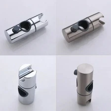 Adjustable Shower Head Holder for Slide Bar,Universal 18-25MM O.D. Rail Head Bra