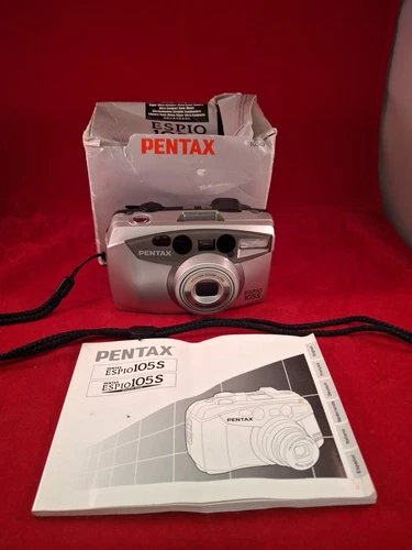Pentax Espio 105s 35mm Point & Shoot  Compact Film Camera Boxed
