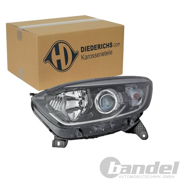 Diederichs Halogen Scheinwerfer Mit Lwr-Motor Links FüR Renault Captur | 4406983-image