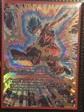 kaio-ken son Goku striking a god Leader Bt29-085 SLR