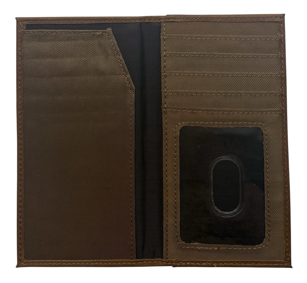 Ole Miss Colonel Reb Leather Secretary Pocket Wallet by Enmon-New