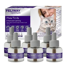 FELIWAY Optimum 180 Day Cat Calming Refill 6 Pack