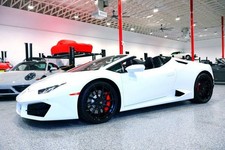 2017 Lamborghini Huracan WHITE...17,780 Miles...LP580-2 Spyder
