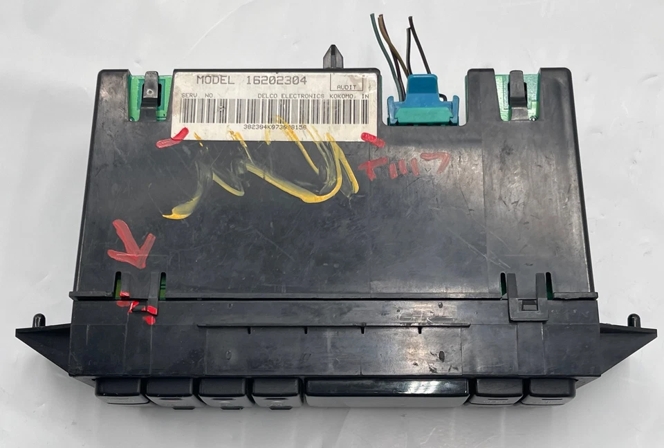 Unidad de control climático aire acondicionado calefacción Buick Park Avenue 1997-2005 16202304 OEM *LEER* Foto 3 de 4