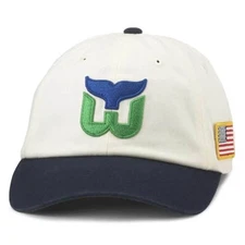 American Needle Hartford Whalers NHL United Slouch Hat Hockey Dad Cap OSFA New