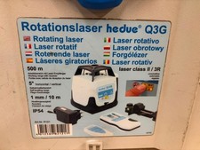 Rotationslaser hedue Q3G im systainer mit Empf&auml;nger E4