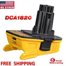DCA1820 20V MAX To 18Volt Adapter Converter for 20 Volt Li-ion Battery US