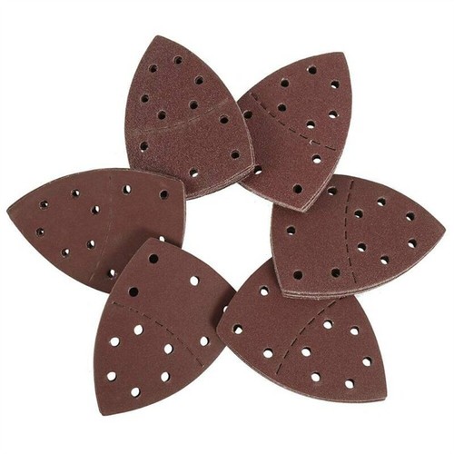 Pads Abrasive Paper Mouse Sanding Sheets Detail Palm Sander For Bosch PSM 100A - Picture 13 of 13