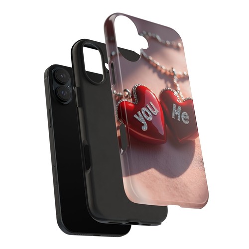 Love Couples Tough Phone Cases, Valentines Passion Romance Life Bonding Gifts, - Picture 5 of 50