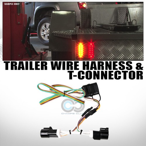 Fits 8692 Ford Ranger Trailer Tow Hitch 4Way Output Custom Wiring T