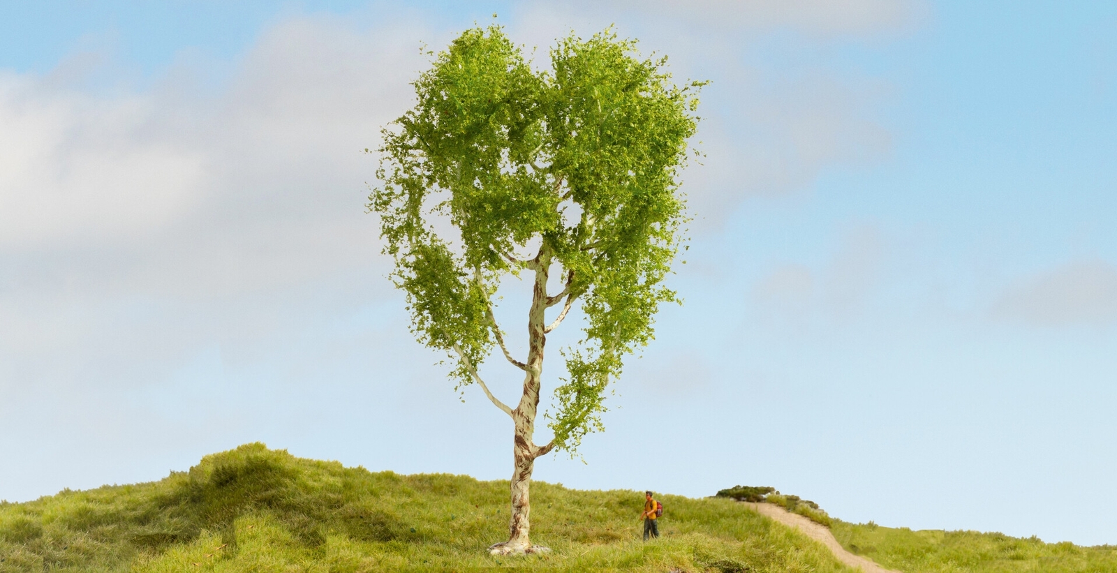 Noch 20125 grand bouleau de 21 cm pour ajouter du réalisme à votre maquette