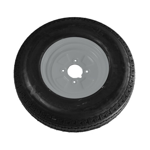 Maypole Trailer Spare Wheel & Tyre Replacement 4 Ply 500x10"" 5.00-10 Wheels