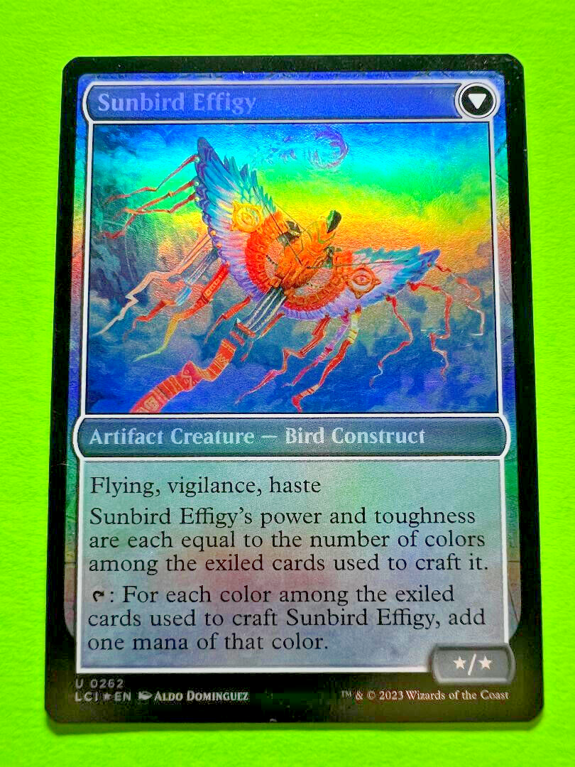 MTG Lost Caverns Of Ixalan Sunbird Standard / Sunbird Effigy | eBay