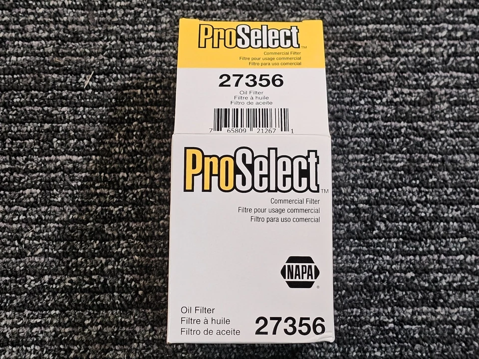 (QUANTIDADE 12) Filtro de óleo de celulose Napa ProSelect 27356 para Acura Integra 2023 -2025 - Imagem 3 de 4