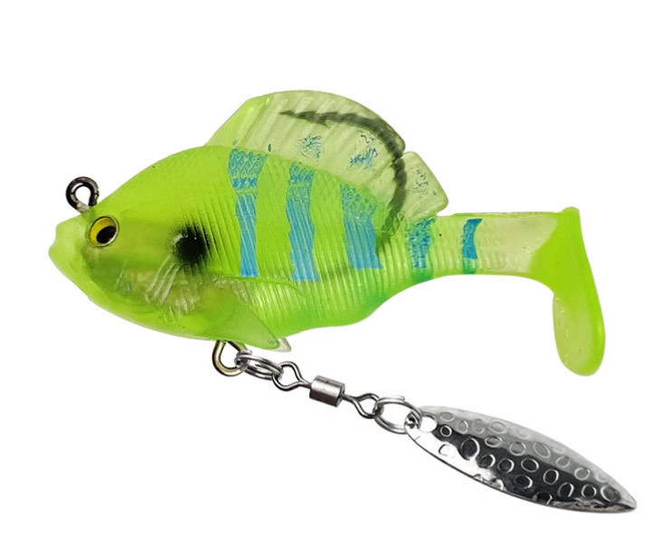 8PCS Fishing Lure Soft Jig Head Lure Swimbait Trolling Saltwater Artificial Hook - Image 4