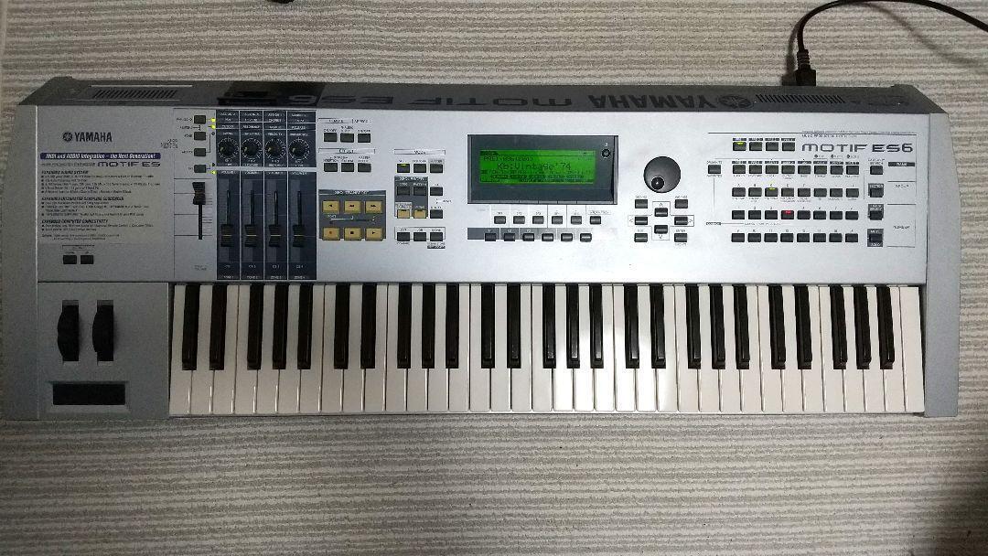 YAMAHA ヤマハ MOTIF6 シンセサイザー 61キー 動作確認済み YAMAHA ヤマハ MOTIF6 シンセサイザー 61キー 動作確認済み