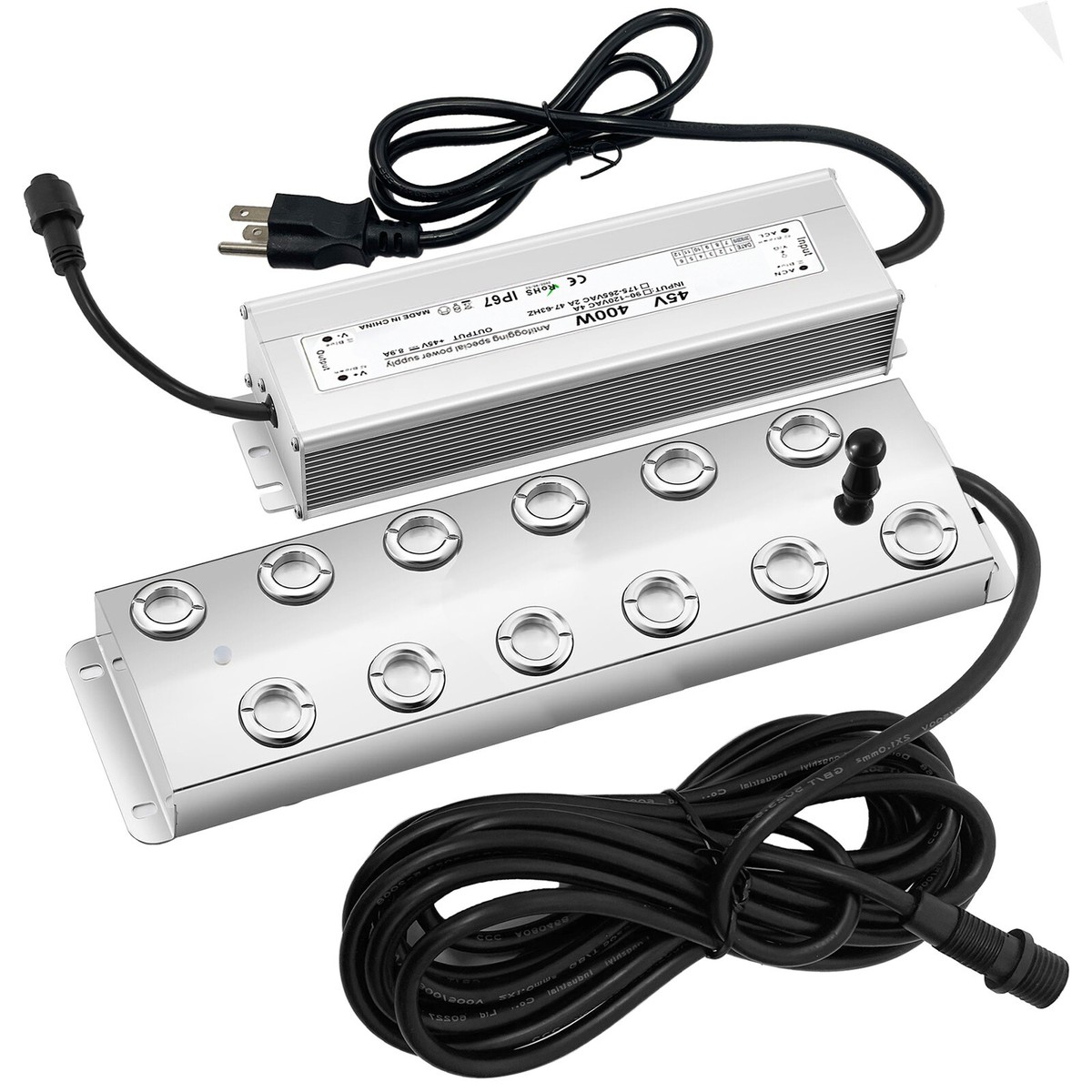 MUYIRTED Fogger Ultrasone mistmaker met 10 koppen, 7 l/H