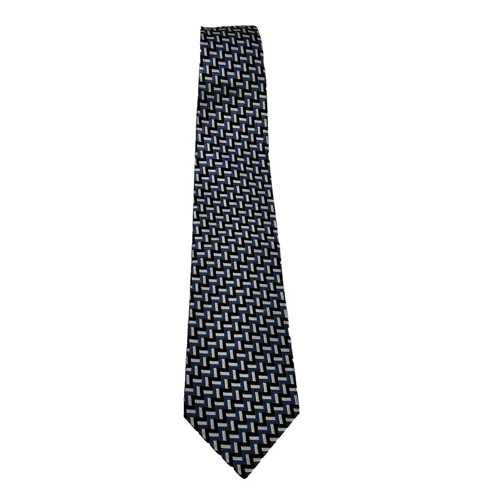 Geoffrey Beene Geometric 100% Silk Ties for Men