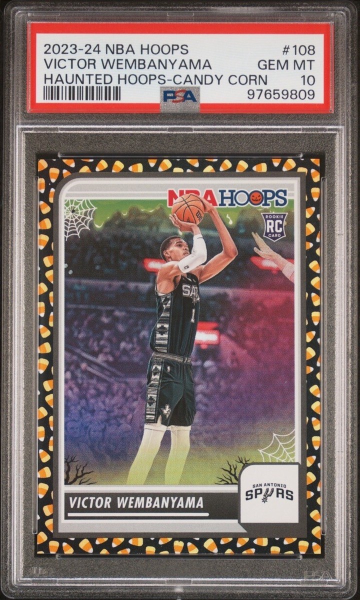 Victor Wembanyama 2023-24 Haunted Hoops CANDY CORN - PSA 10 | eBay