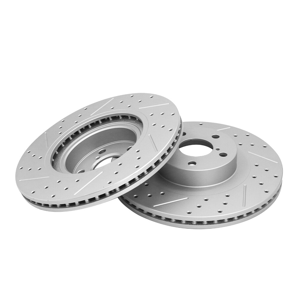 4Pcs Front Rear Disc Brake Rotors For Subaru Crosstrek 2014 2018