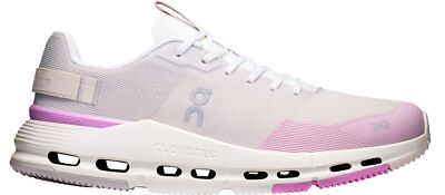 ON Running Brand Cloud Cloudnova Form 2 White/Pink Women's Shoes NEW 2025