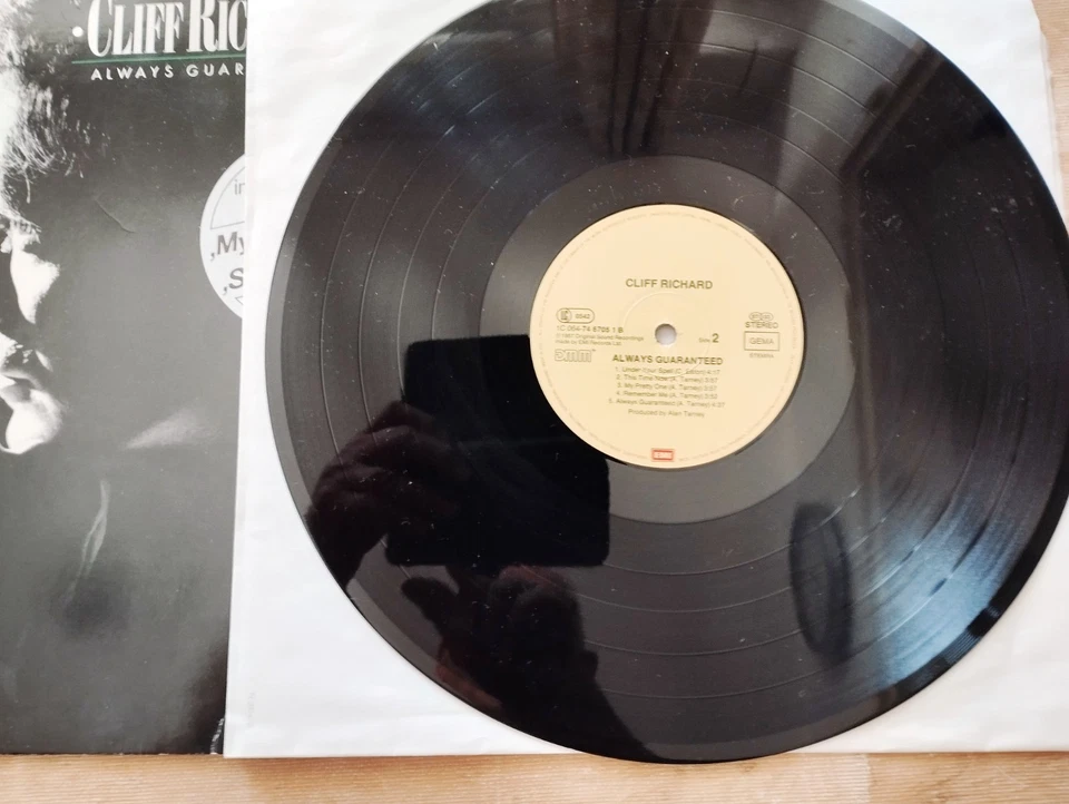 Cliff Richard, Always Guaranteed, EMI 1987, sehr gut ! - Bild 4 von 4