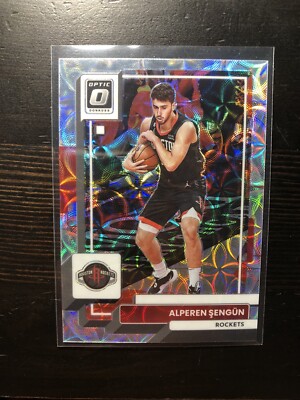 2022-23 Donruss Optic Premium Set Alperen Sengun /249 Houston Rockets Card PWE