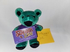 Grateful Dead Bean Bear Stagger Lee Green 7 Collectible 1998 LIQUID BLUE
