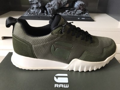 G-Star Raw Rackam Rovic Sneaker Uomo Scarpe da Ginnastica in Pelle Verde  Militare Maglia MIX | eBay