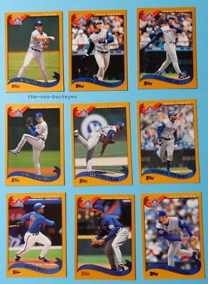 2002 Topps Toronto Blue Jays Team Set 21 Cards Wells C Delgado Combine Shipping