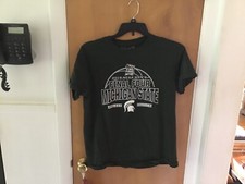 ncaa mens final four 2019 michigan state shirt size l