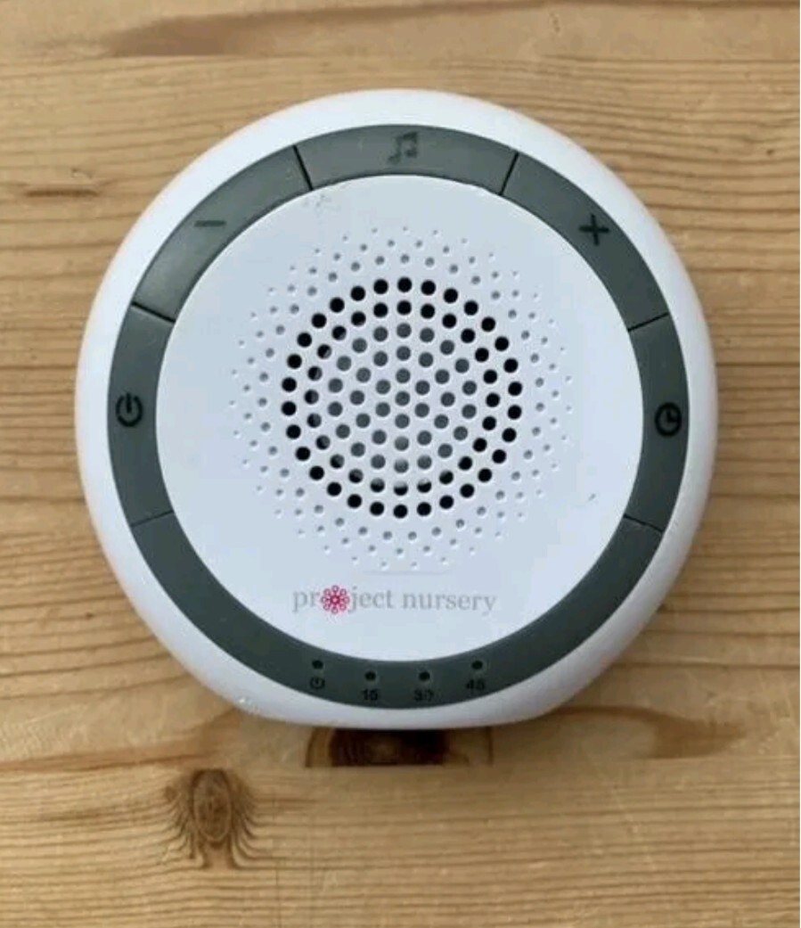 Project Nursery Portable Sound Soother & White Noise Machine for Baby-image